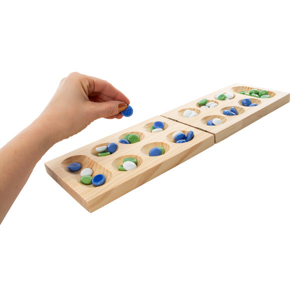 Solid Wood Mancala Game - image 2