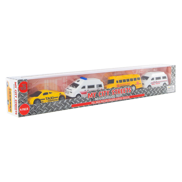 My City Streets Friction Vehicles 4-Pack - image 6