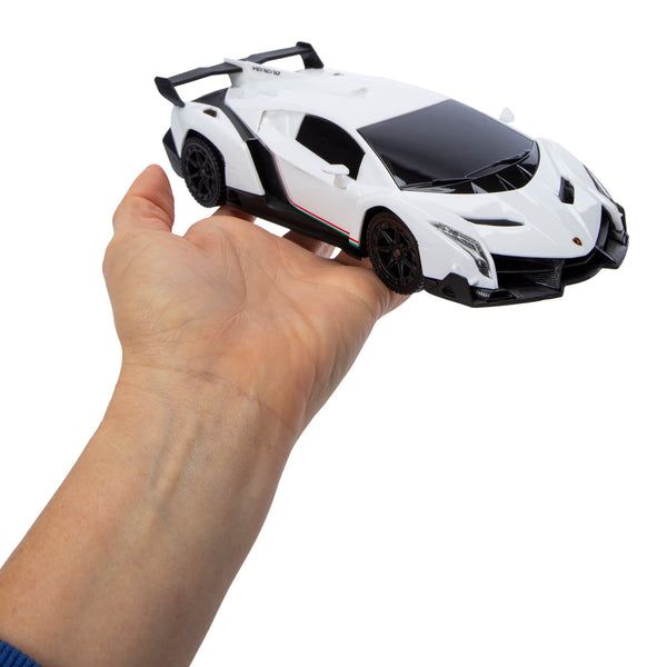 Lamborghini® Veneno 1:24 Licensed Friction Car - White - image 2