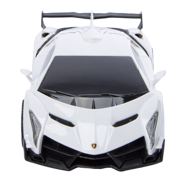 Lamborghini® Veneno 1:24 Licensed Friction Car - White - image 3