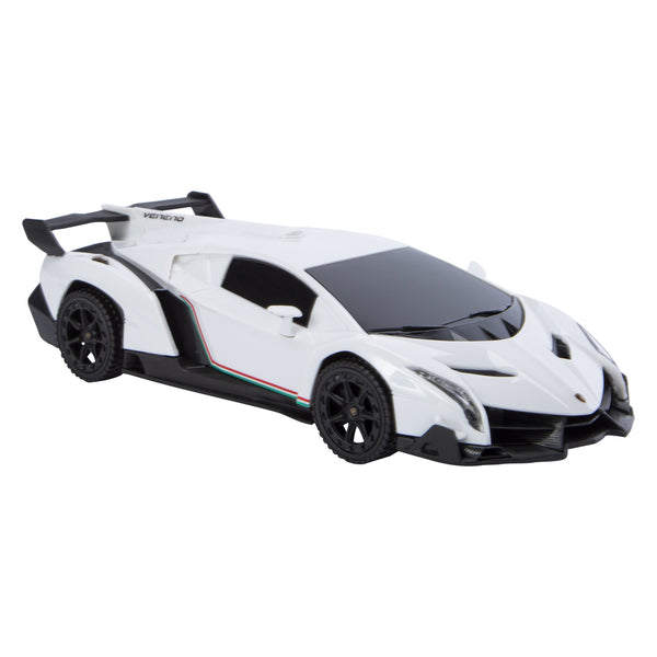 Lamborghini® Veneno 1:24 Licensed Friction Car - White - image 4