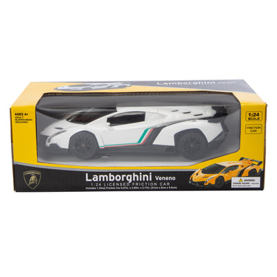 Lamborghini® Veneno 1:24 Licensed Friction Car - White