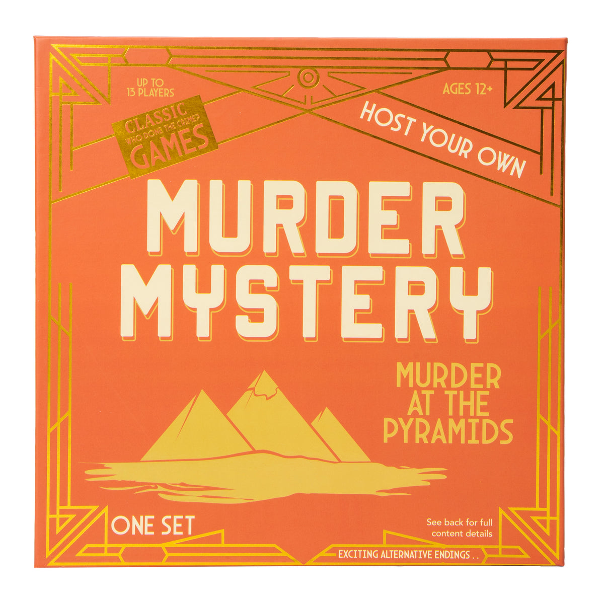Host Your Own Murder Mystery Game