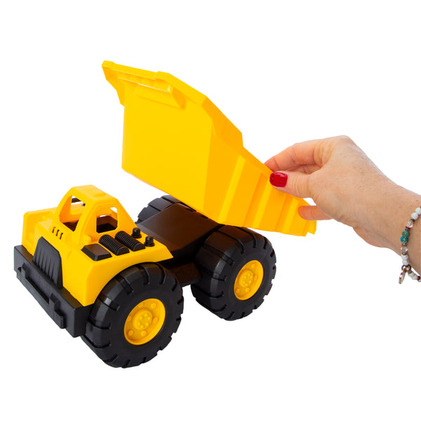 Construction Zone Toy Dump Truck - image 2