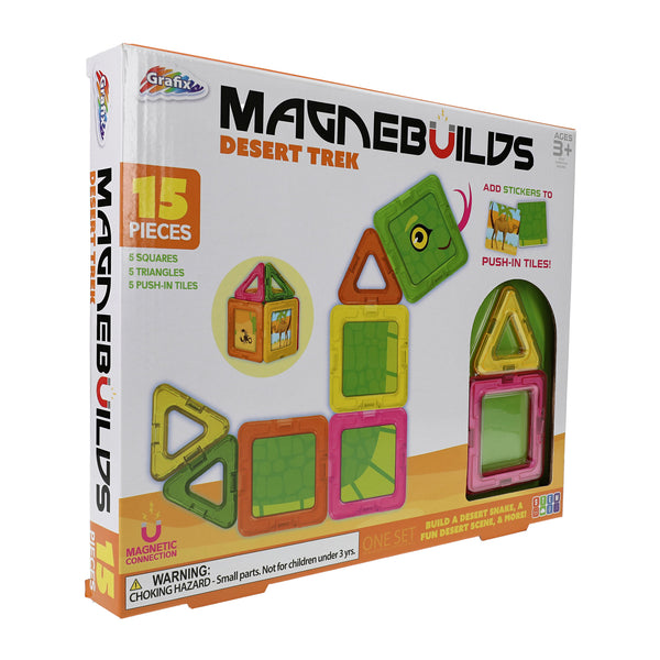 Grafix® Magnebuilds Magnetic Building Blocks 15-Piece Set - image 7