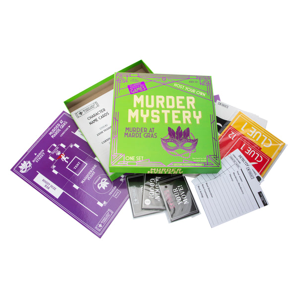 Host Your Own Murder Mystery Game Set - image 2