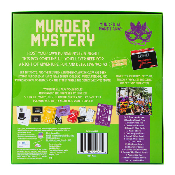 Host Your Own Murder Mystery Game Set - image 4