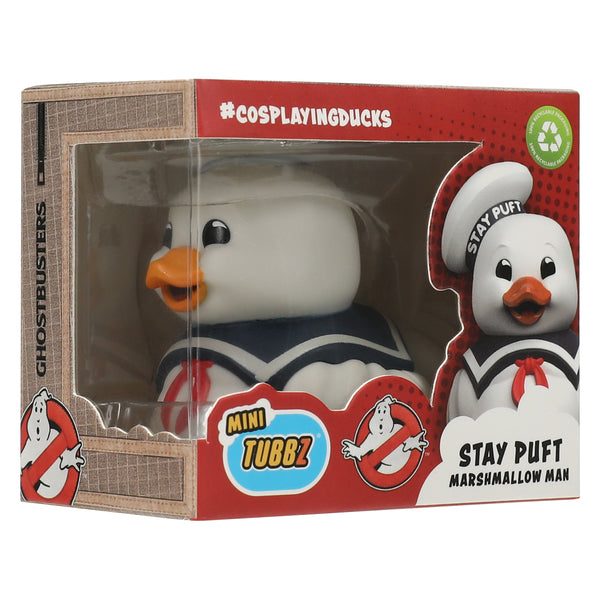 Stay Puft Marshmallow Man Mini TUBBZ® Collectible Duck - image 3