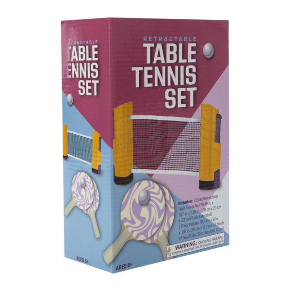 Retractable Table Tennis Set 70.48in x 7.87in - image 4