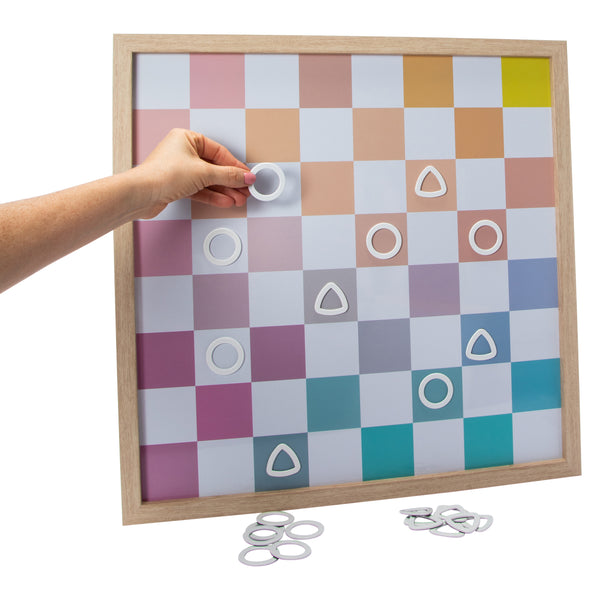Magnetic Wall Game Checkers 20in x 20in - image 2