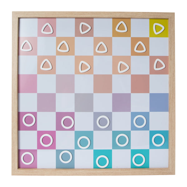 Magnetic Wall Game Checkers 20in x 20in - image 3