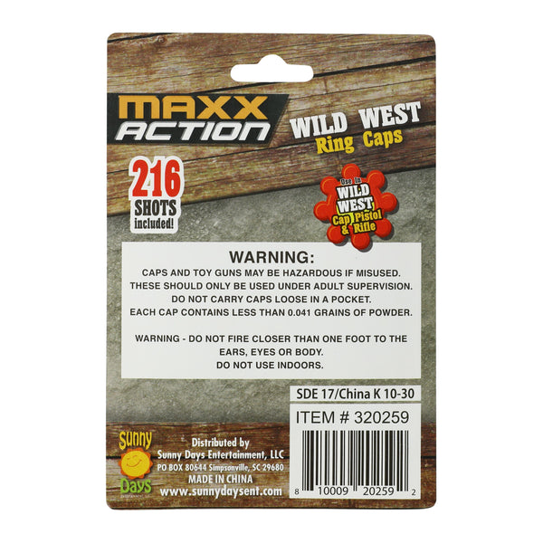 Maxx Action Wild West Ring Caps - image 3