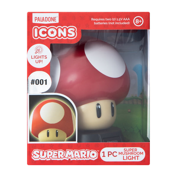 Icons Super Mario™ Super Mushroom Light 1-Piece - image 5