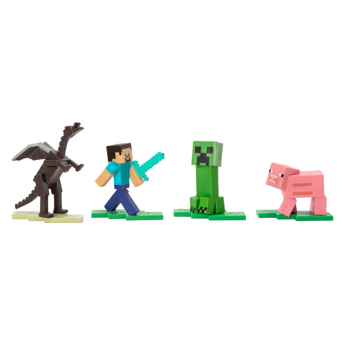 Minecraft™ Micro Figures 4-Pack Set