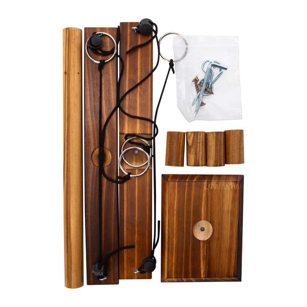 Wooden Ring Toss & Hook Game - image 4