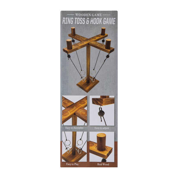 Wooden Ring Toss & Hook Game - image 6