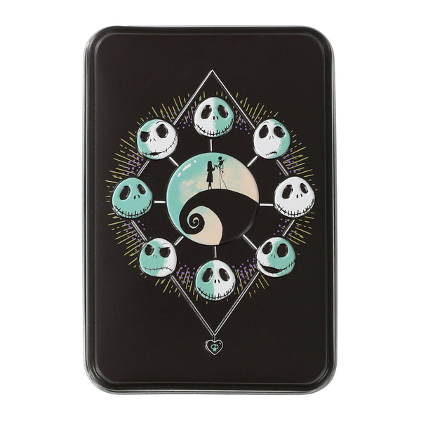 Disney Tim Burton's The Nightmare Before Christmas Playing Cards With Tin - image 2