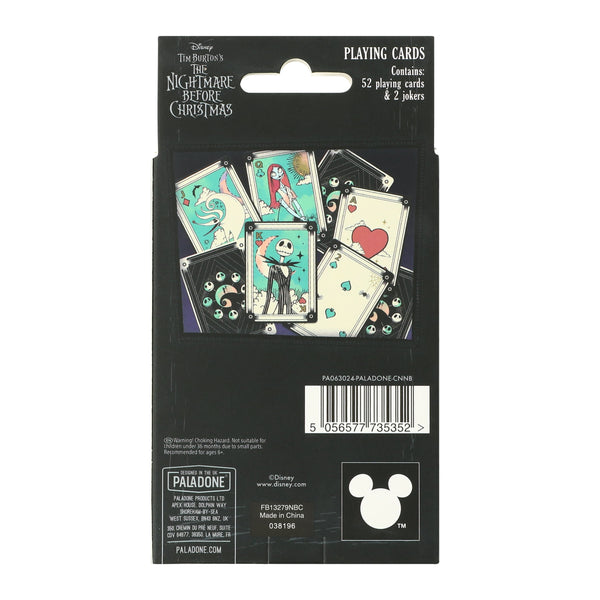 Disney Tim Burton's The Nightmare Before Christmas Playing Cards With Tin - image 5