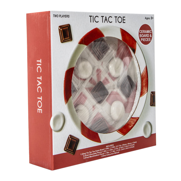 Tic Tac Toe Ceramic Board Game And Pieces - image 5