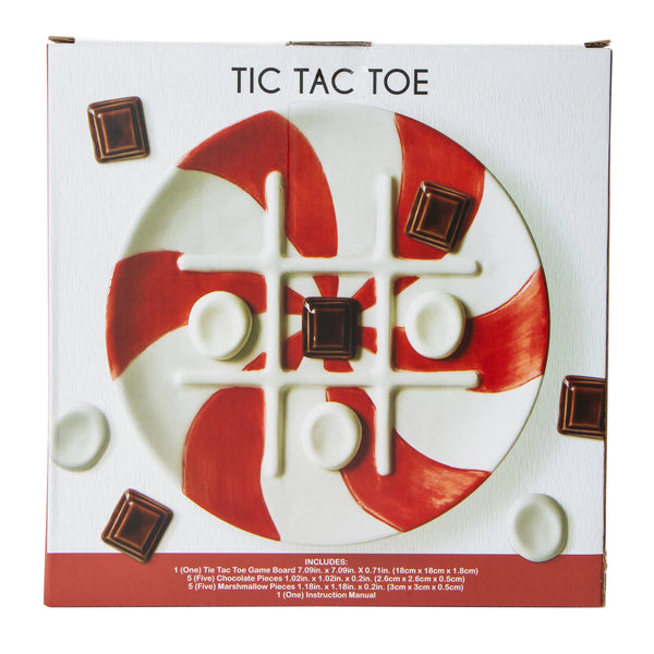 Tic Tac Toe Ceramic Board Game And Pieces - image 6