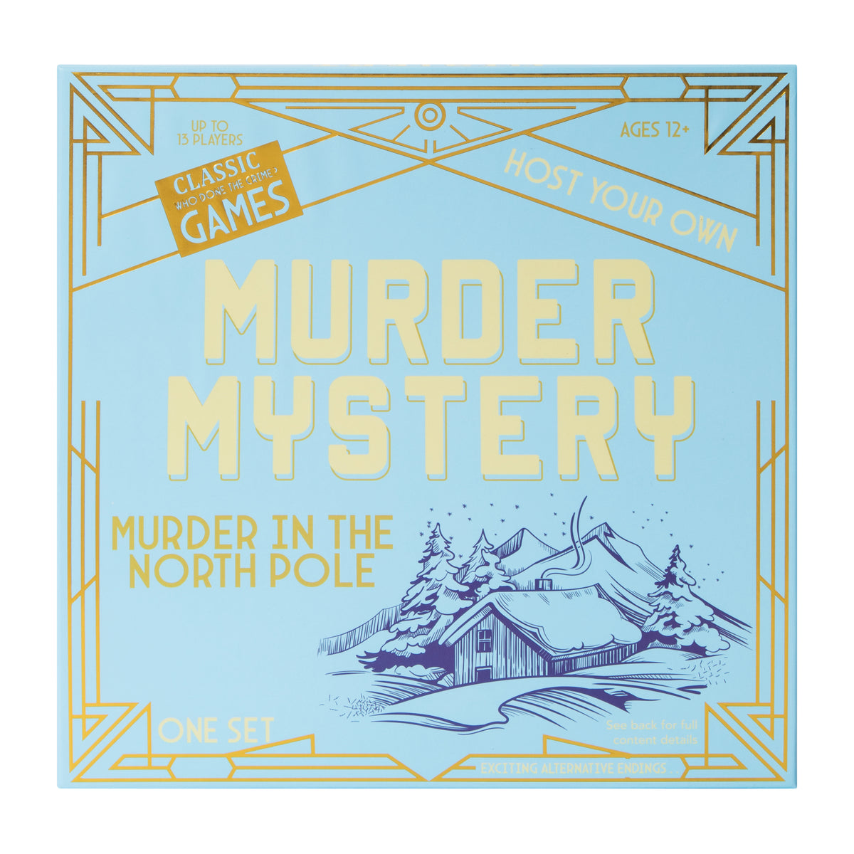 Murder Mystery Game Set