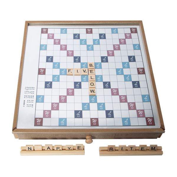 Wooden Table Game Cross Words - image 4