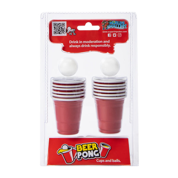 World's Smallest® Beer Pong Set - image 4