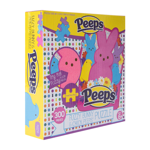 Peeps® Fuzzy Bunny & Chicken Peeps® Puzzle 300-Pieces - image 4