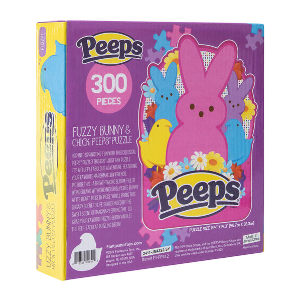 Peeps® Fuzzy Bunny & Chicken Peeps® Puzzle 300-Pieces - image 5
