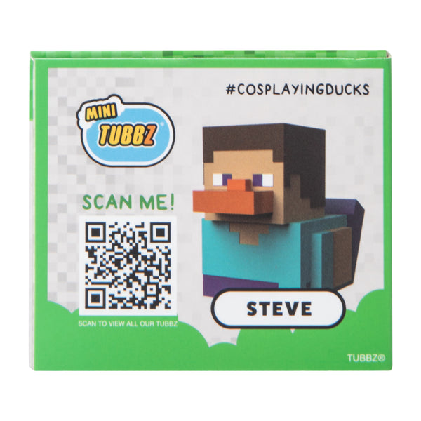 Mini Tubbz® Minecraft Steve Duck Figure - image 7