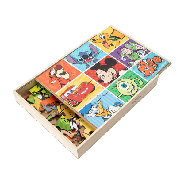 Disney Wood Puzzles 5-Pack - image 3