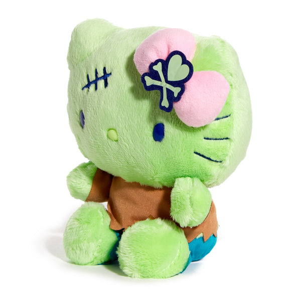 NAKAJIMA CORPORATION Hello Kitty x Tokidoki Halloween Bean Doll (Pink Bow Zombie) - image 3