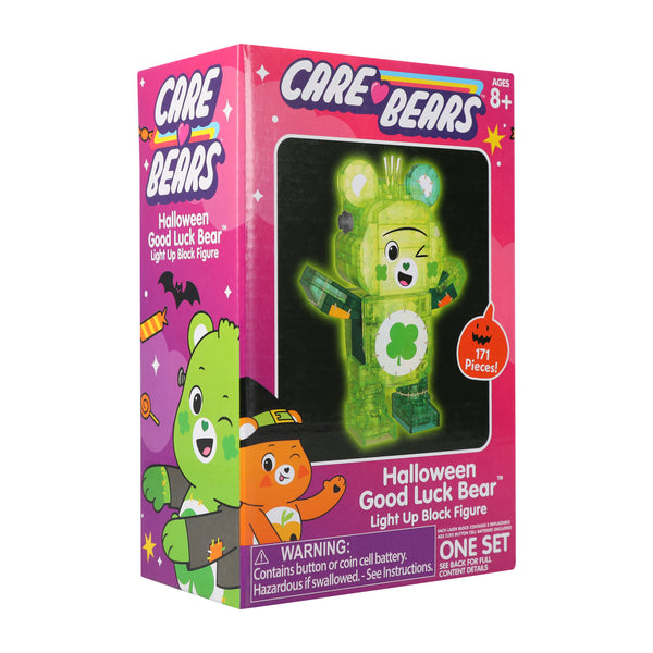 Care Bears™ Halloween Good Luck Bear™ Light Up Block Figure Set - image 4