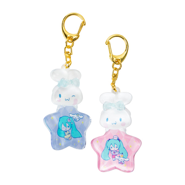 Hatsune Miku X Cinnamoroll™ Bling Bag Hanger Figure (Styles May Vary) - image 3