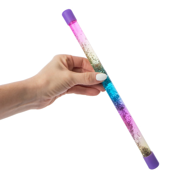 Rainbow Glitter Baton - image 2