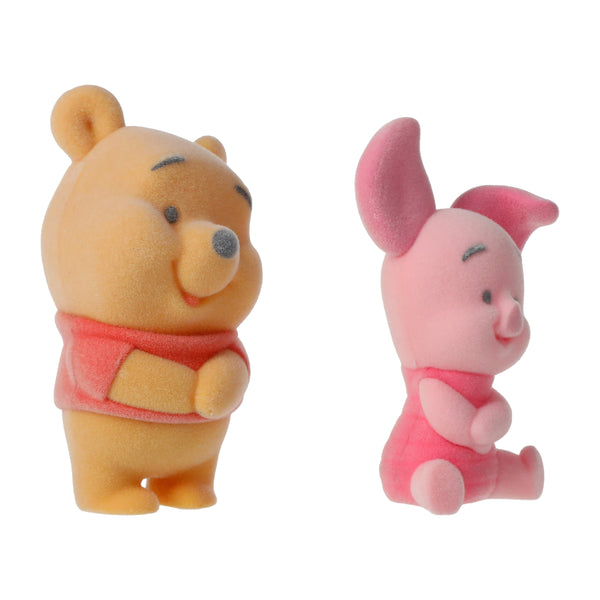 Disney Winnie The Pooh Flocked Figures 2-Pack - image 2
