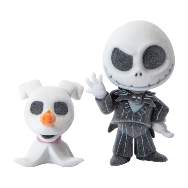 Disney Tim Burton's The Nightmare Before Christmas Flocked Figures - image 7
