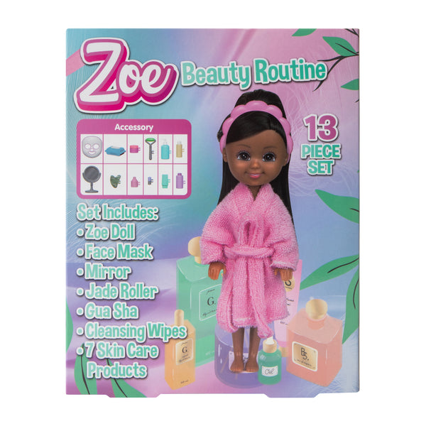 Zoe Beauty Routine Toy Set 13-Piece - image 4