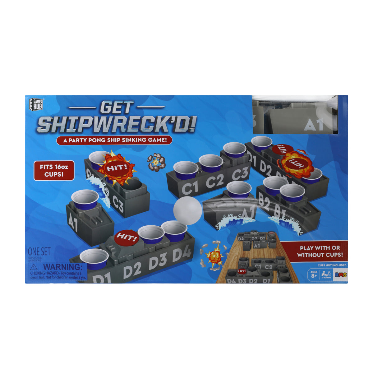 Get Shipwreck'd! Party Game Set