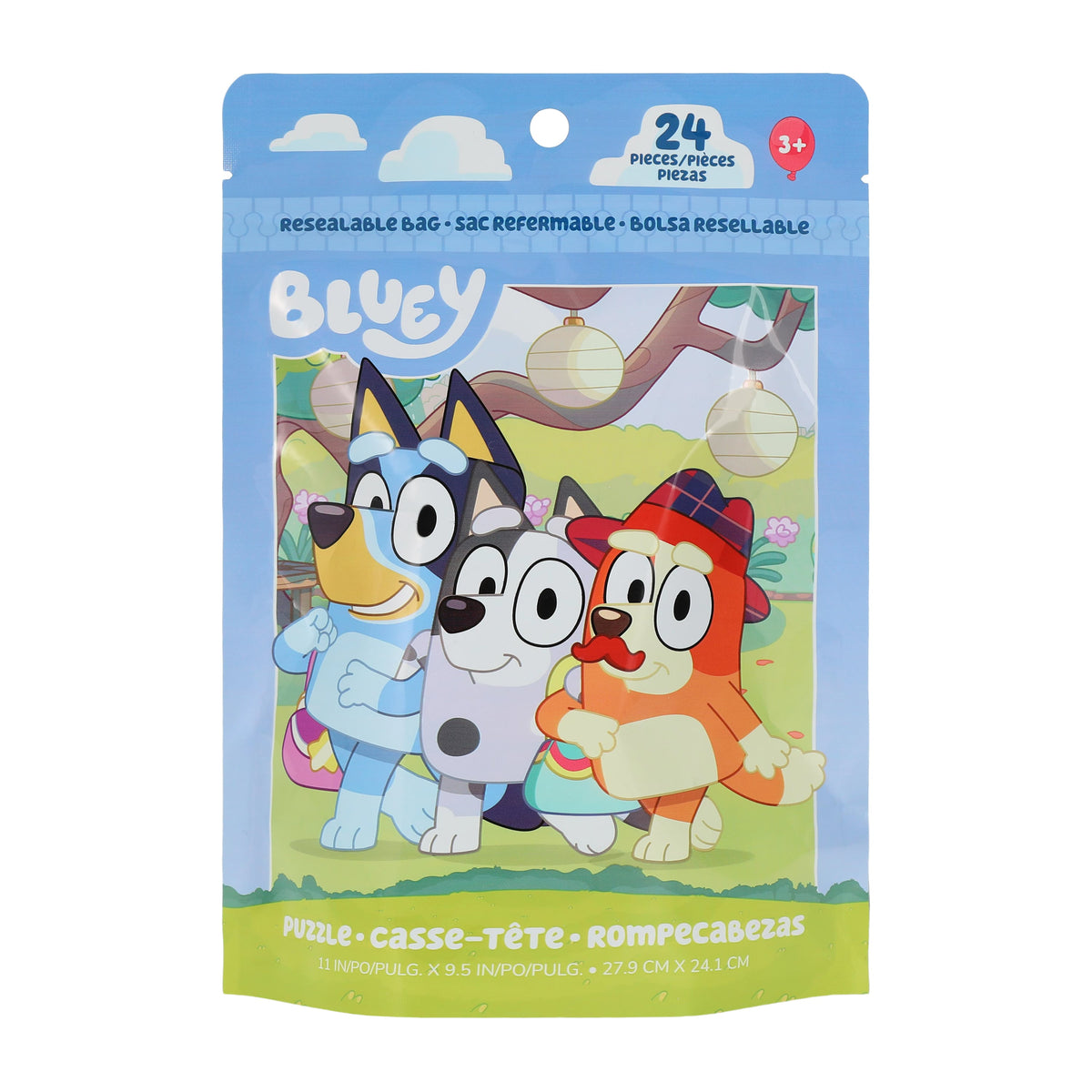 Licensed Puzzle Resealable Bag 24-Pieces