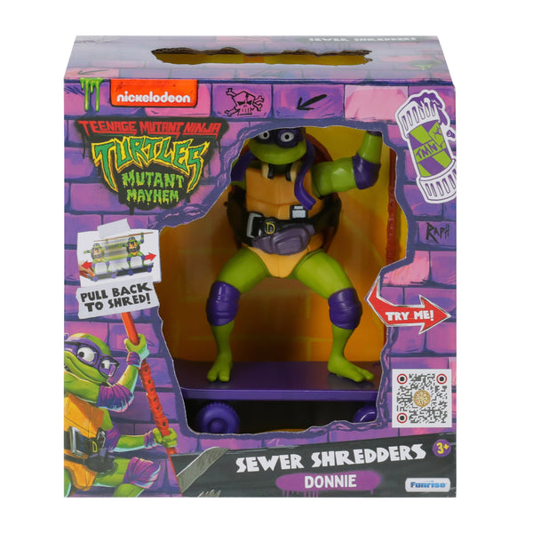 Nickelodeon Teenage Mutant Ninja Turtles Mutant Mayhem Sewer Shredders Donnie Toy - image 3