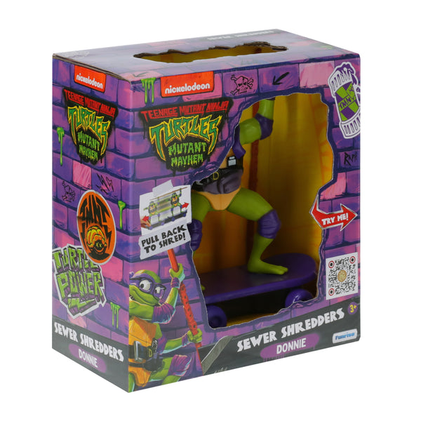 Nickelodeon Teenage Mutant Ninja Turtles Mutant Mayhem Sewer Shredders Donnie Toy - image 4