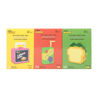 Micro Brix™ Buildable Brix Trio Series