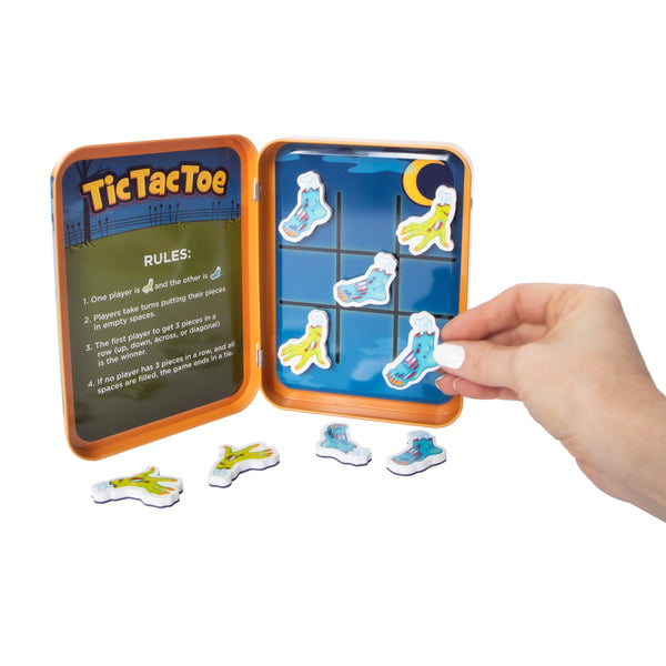 WeVeel Spooky Tic Tac Toe Checkers Game - image 2