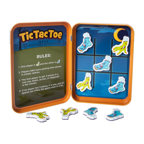 WeVeel Spooky Tic Tac Toe Checkers Game - image 4