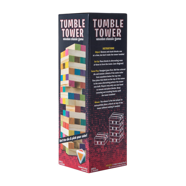 Tumble Tower Wooden Classic Game - image 6