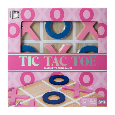 Tic Tac Toe Classic Wooden Games Set