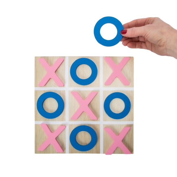 Tic Tac Toe Classic Wooden Games Set - image 2
