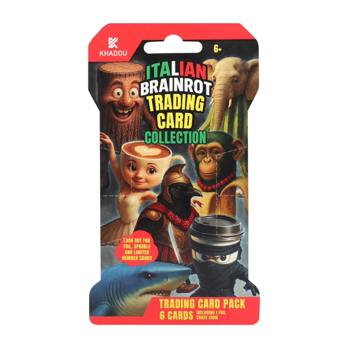 Italian Brainrot Trading Cards (Styles May Vary)