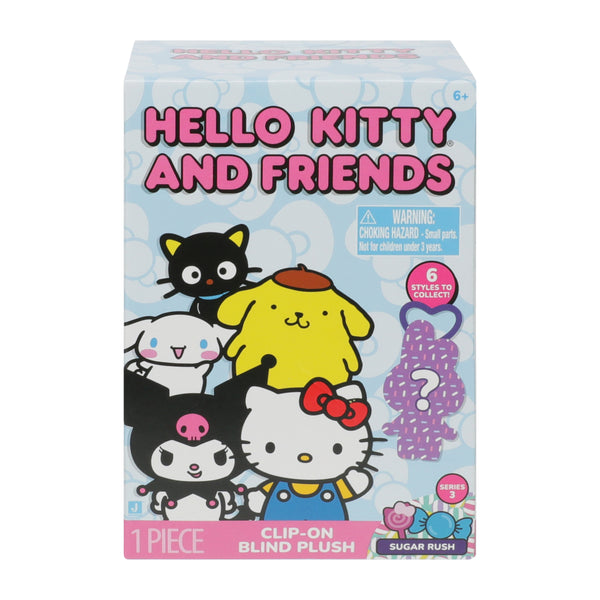 Hello Kitty And Friends® Clip-On Blind Plush (Styles May Vary) - image 2